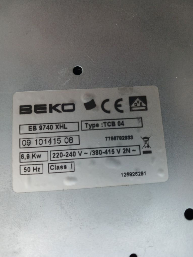 Вбудована електрична поверхня Beko