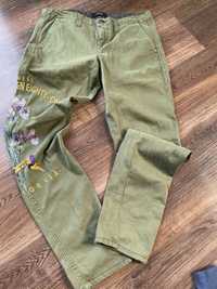 Spodnie guess rozmiar 26 s zielone