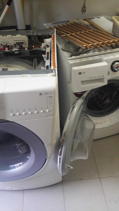 Máquina de lavar roupa Whirlpool para peças - fecho novo