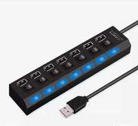 USB 2.0 Hub 7 Port