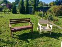Krzesło ogrodowe + ławka