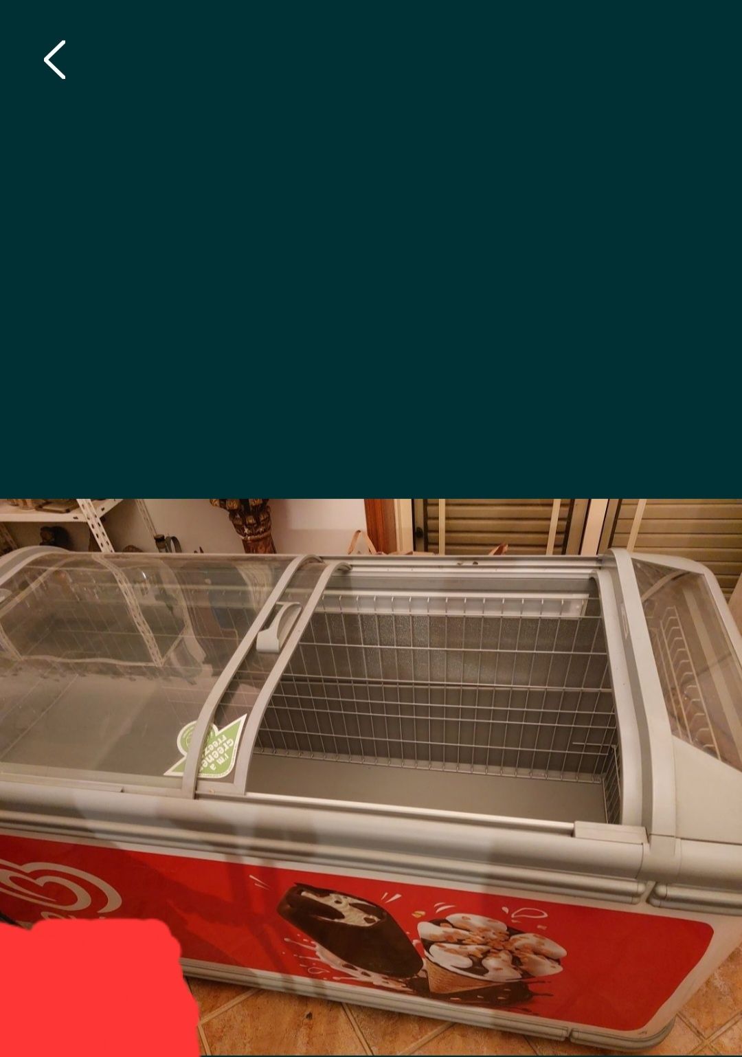 Arca congeladora com 1.80 ×80×80