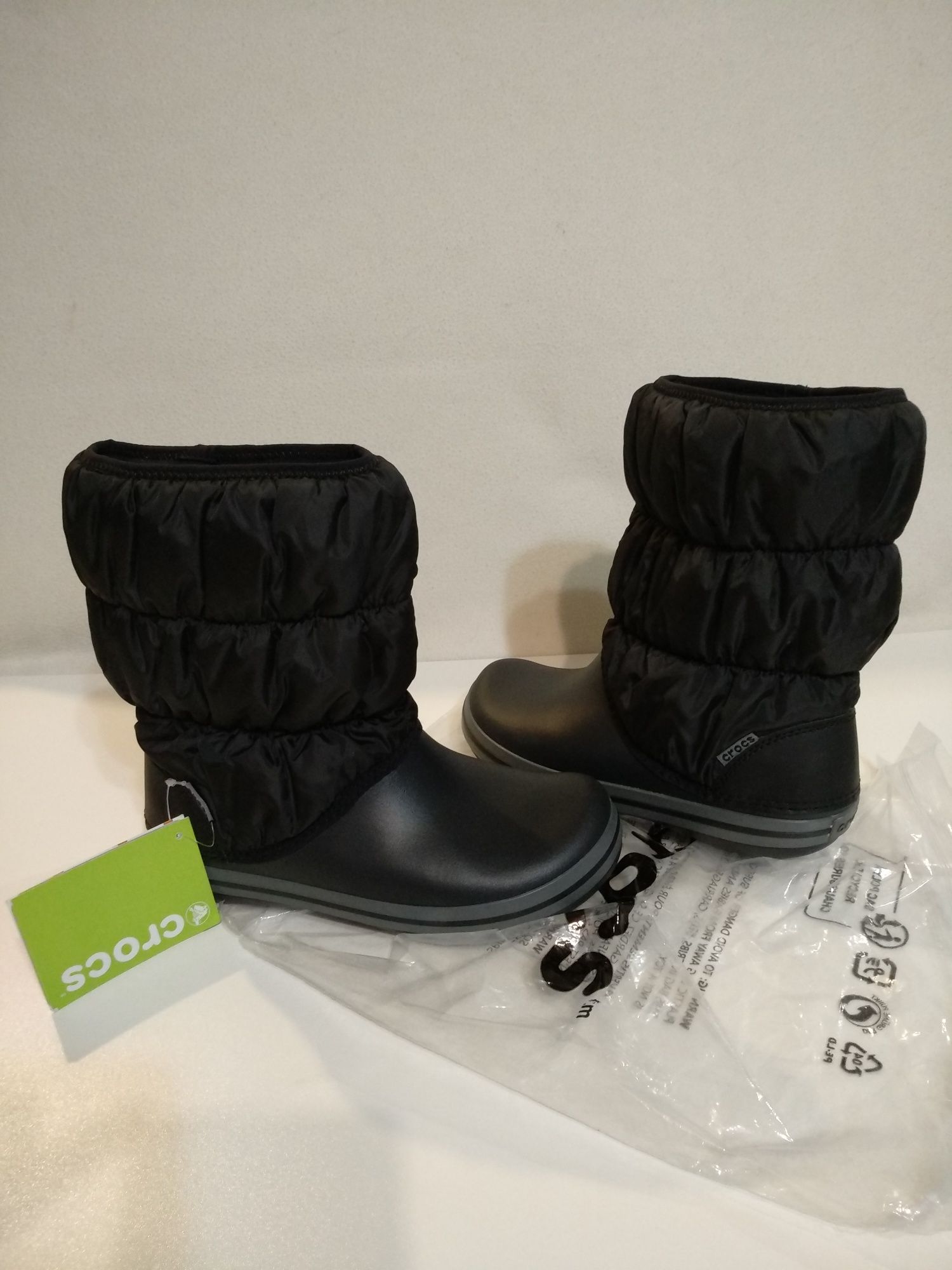 Crocs śniegowce W8 r.38-39 nowe