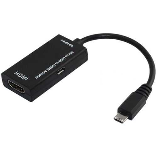 MTM003 - Conversor MHL 1.0 MicroUSB para HDMI