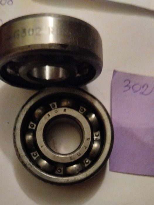 Підшипники 624, 34, 627, 629, 200, 201-204, 205, 302, 304, 305, 306