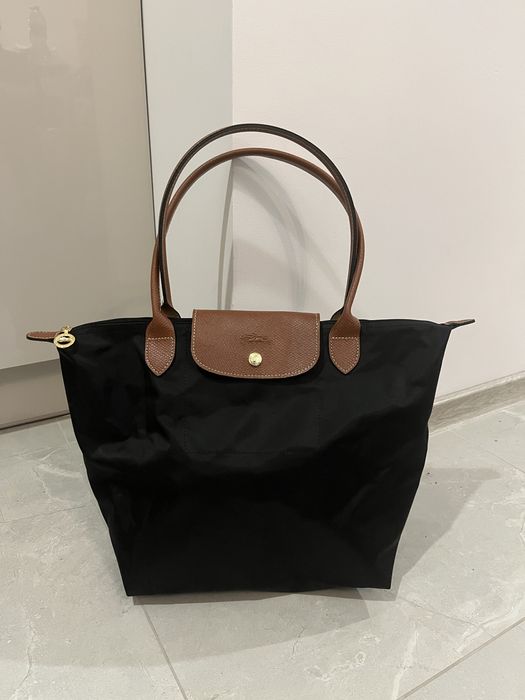 Torebka Longchamp Le Pliage rozmiar L czarna