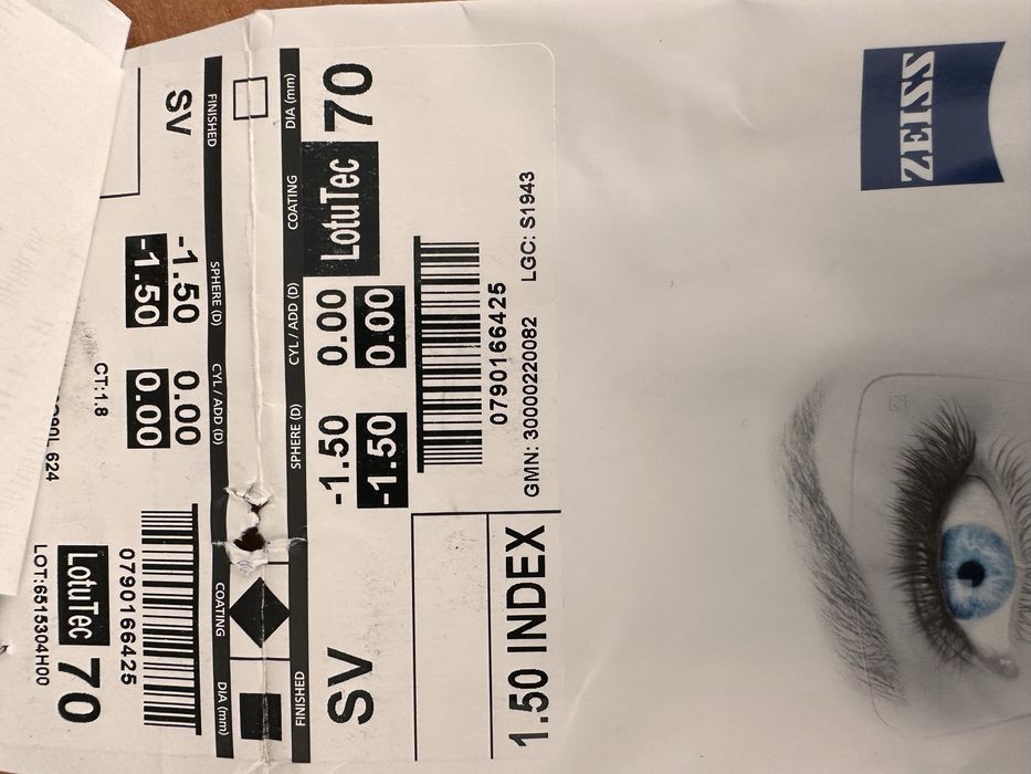 Окуляри для корекціі зору (міопія) Casta дитячі