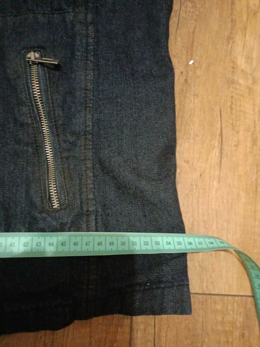 Kurtka , skóra, jeans