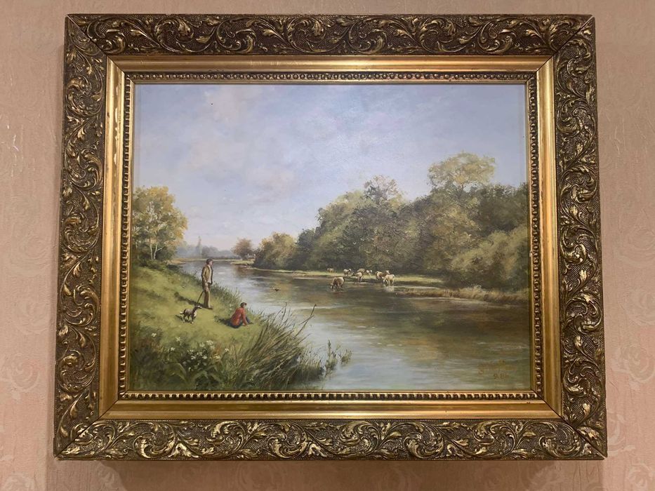 Вінтажні картини олією.