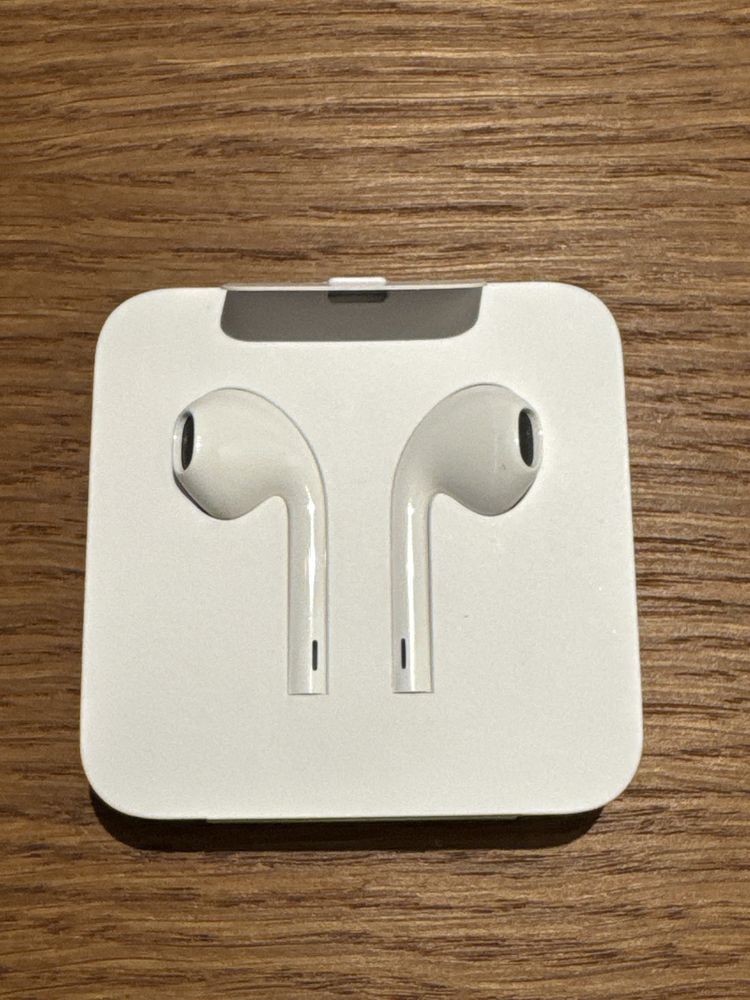 NOWY Oryginalny zestaw Apple iPhone lighting EarPods kabel ładowarka