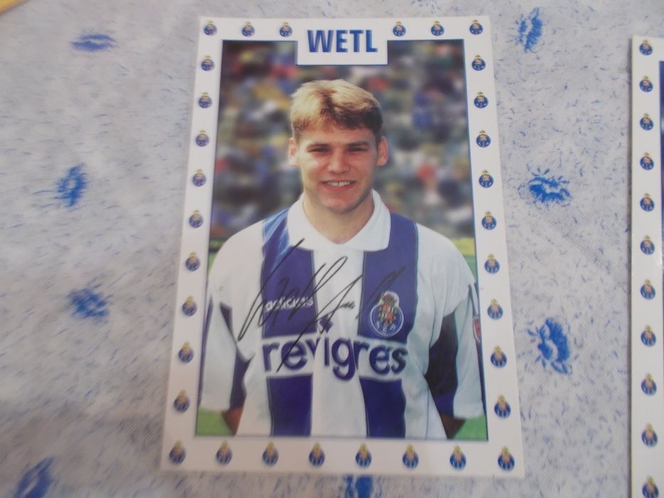 postal futebol clube do porto fcp 2 jogadores Welt e Mielcarski