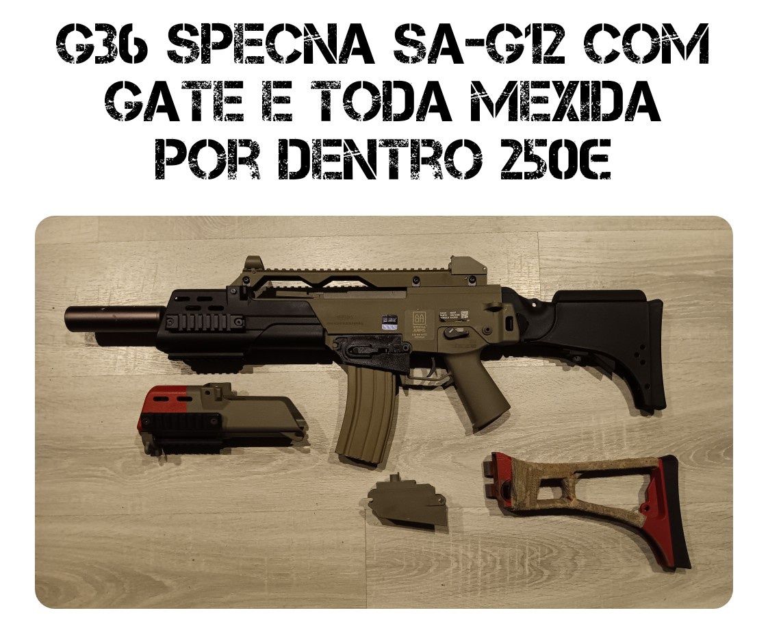 Airsoft G36 MP5 Shotgun ssx303