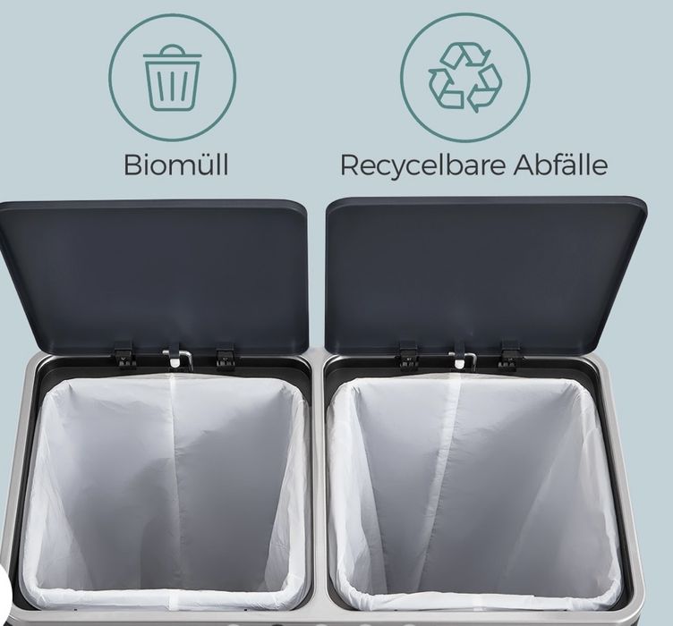 Caixote do lixo de dias cubas