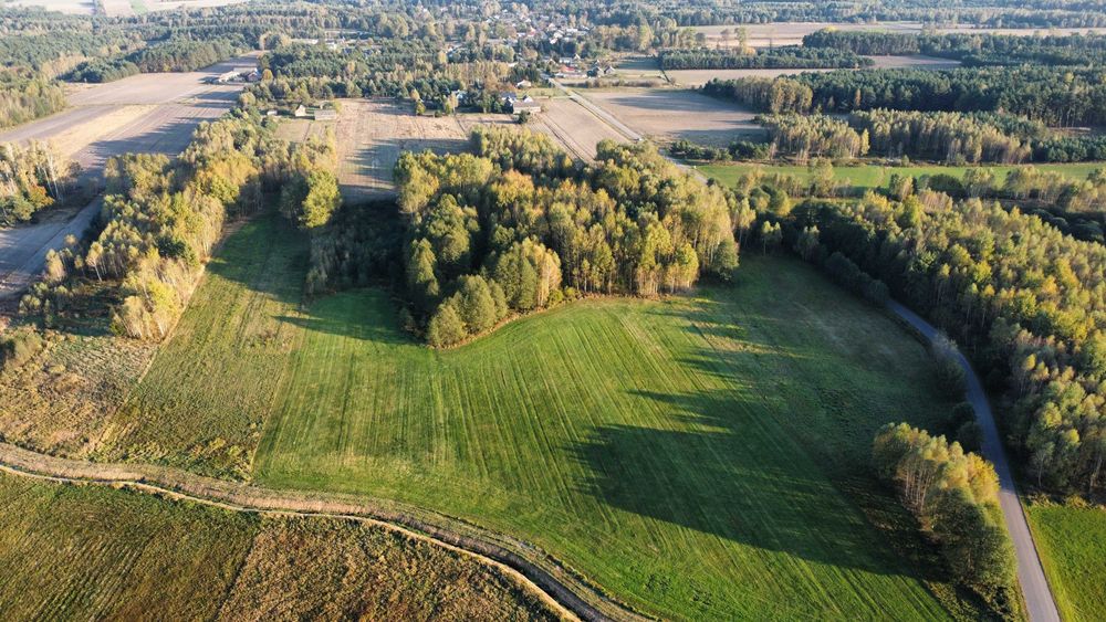 Okazja 6,5 ha tylko 7 zł m2 piękna działka rolna las łąka Natura 2000