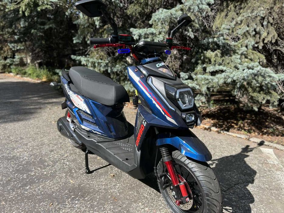 Електричний мопед Corso Hurrican 2500Вт літій-залізо-фосфатний