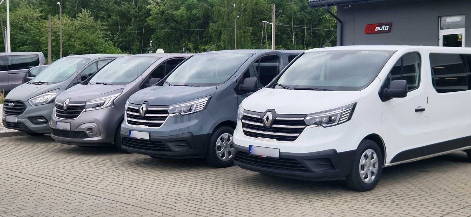 Busy 9-osobowe na wynajem Trafic, Vivaro, Boxer - ICD Auto Kęty