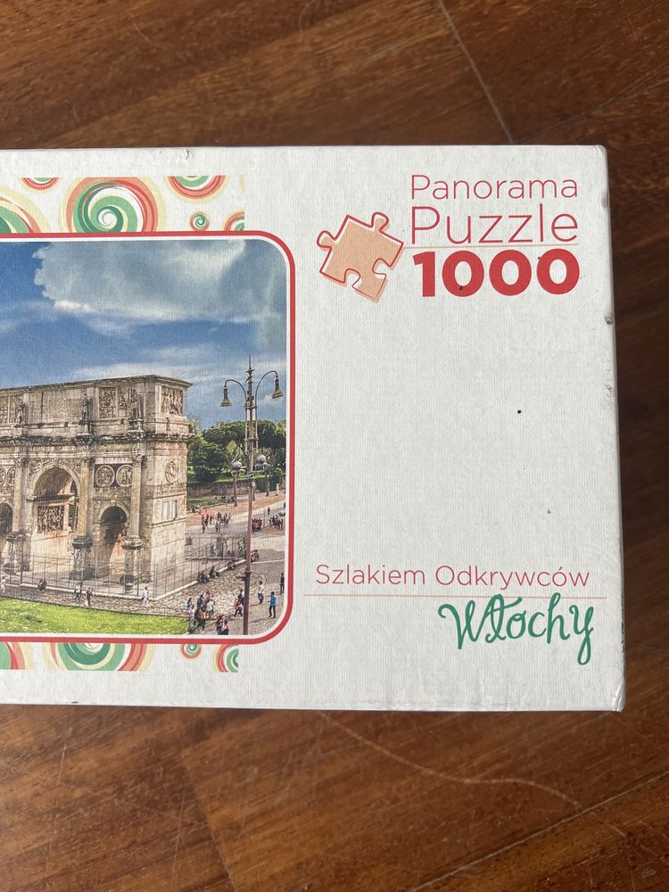 Puzzle Panorama Wlochy koloseum