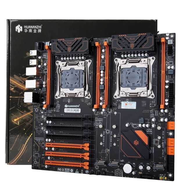 Материнська плата HUANANZHI X99 DUAL-F8D Plus LGA 2011v3