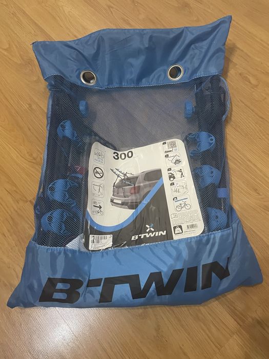Bagażnik samochodowy do przewożenia rowerów Btwin decathlon