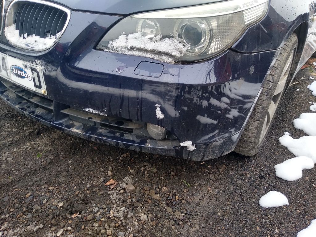 Zderzak przód BMW E60 ORIENTBLAU METALLIC 317/5 Prelci