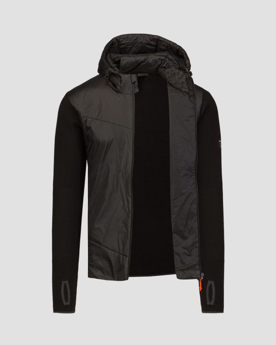 Kurtka hybrydowa męska Salewa Fanes Engineered Merino bluza mammut poc