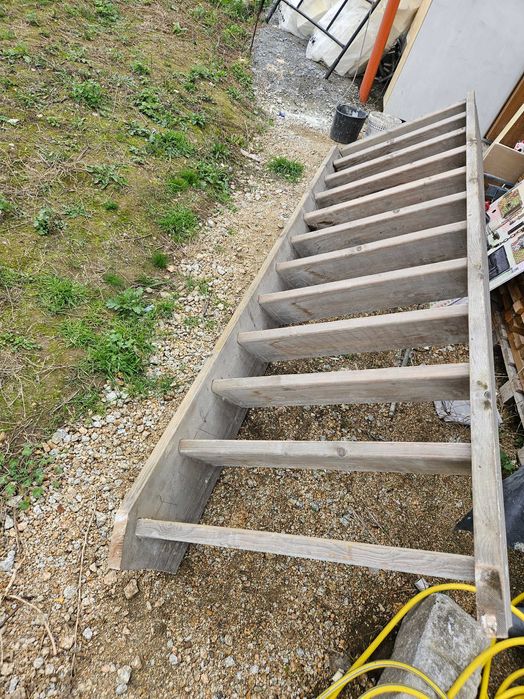 Schody budowlane - tymczasowe