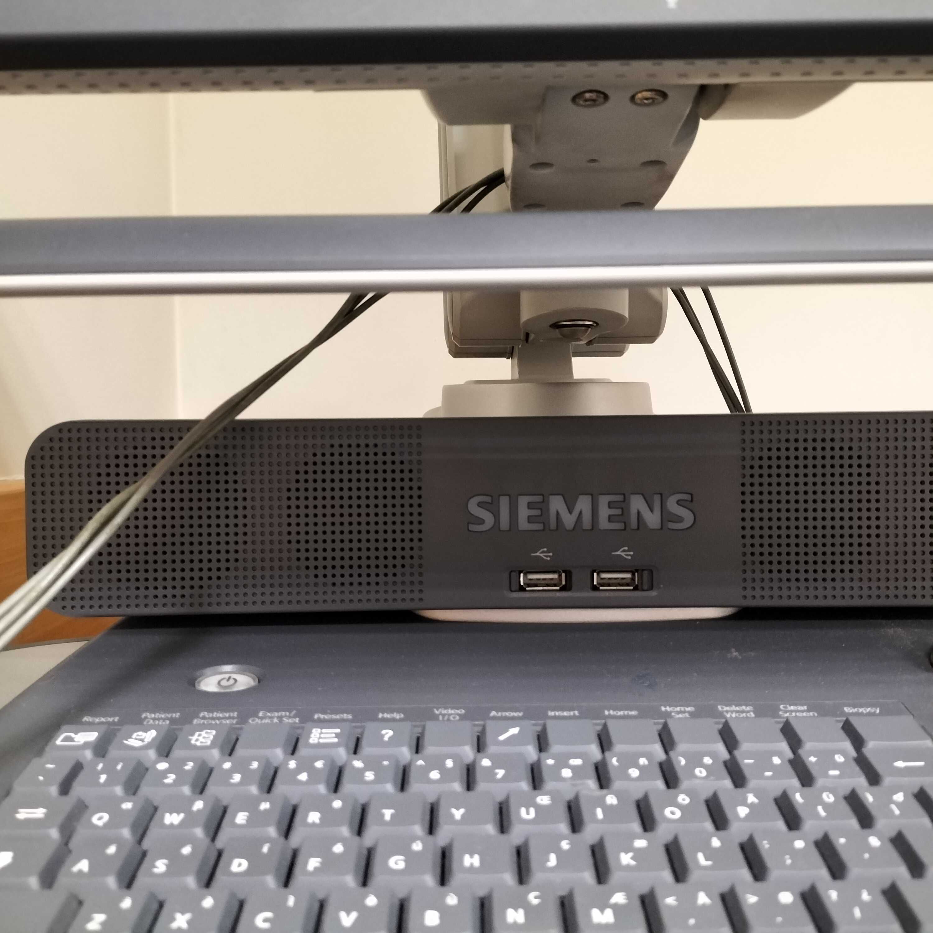 Ecógrafo Siemens ACUSON X700 + Sonda Cardíaca (cores)