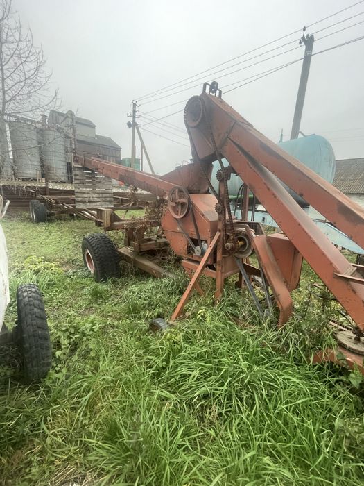 Зерномет в робочому стані