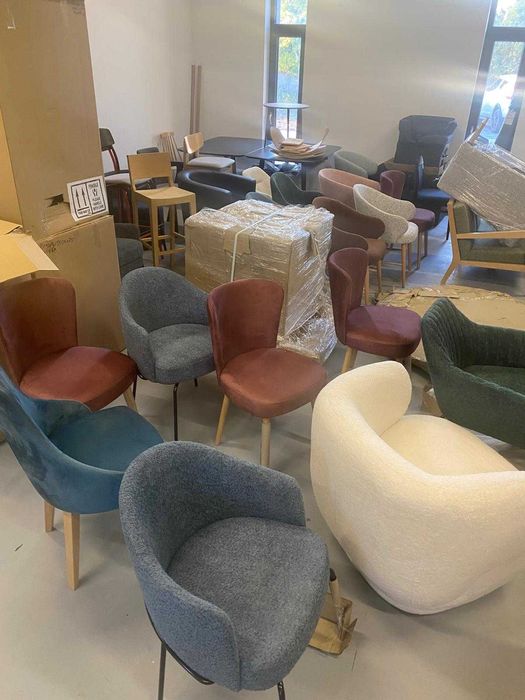 DIZAJNERSKIE KRZESŁO targi eksponat za 1/4 ceny