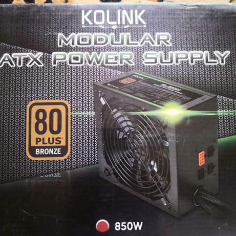 Kolink 850W модульный блок питания для майнинга, компьютера 6+2пин 4шт