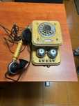 Zabytkowy telefon na korbkę TELKOM RWT Made in Poland! Kolekcjonerski!