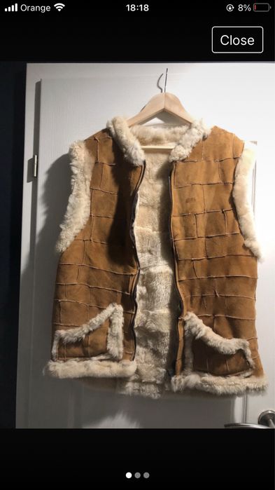 Kamizelka, serdak, bezrękawnik, kożuszek, rozm. M