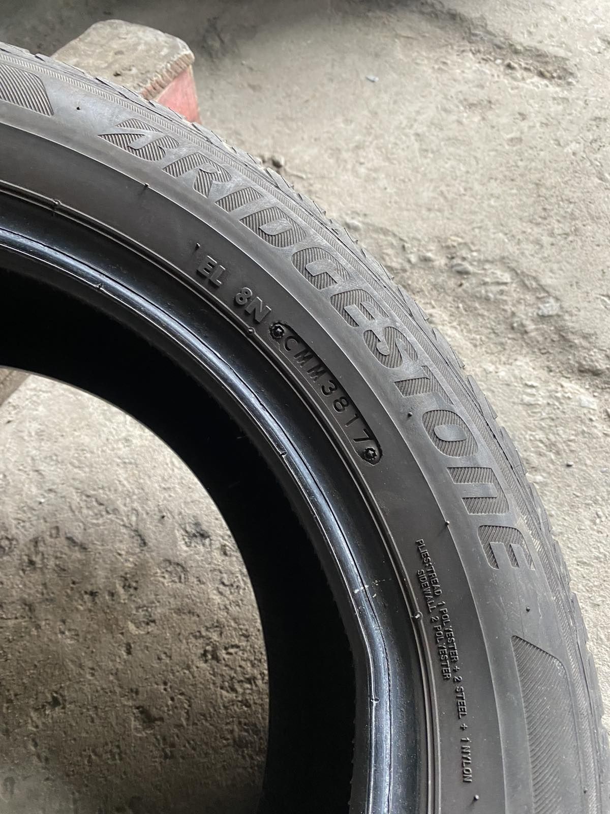 195.55.15 Bridgestone 2шт лето БУ склад шины резина из Европы 55 R15