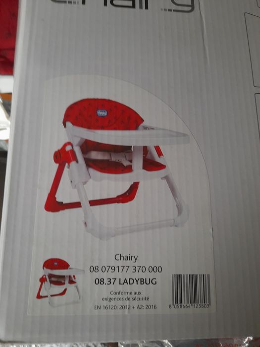Cadeira de comer Assento elevatório Chicco Lady Bug