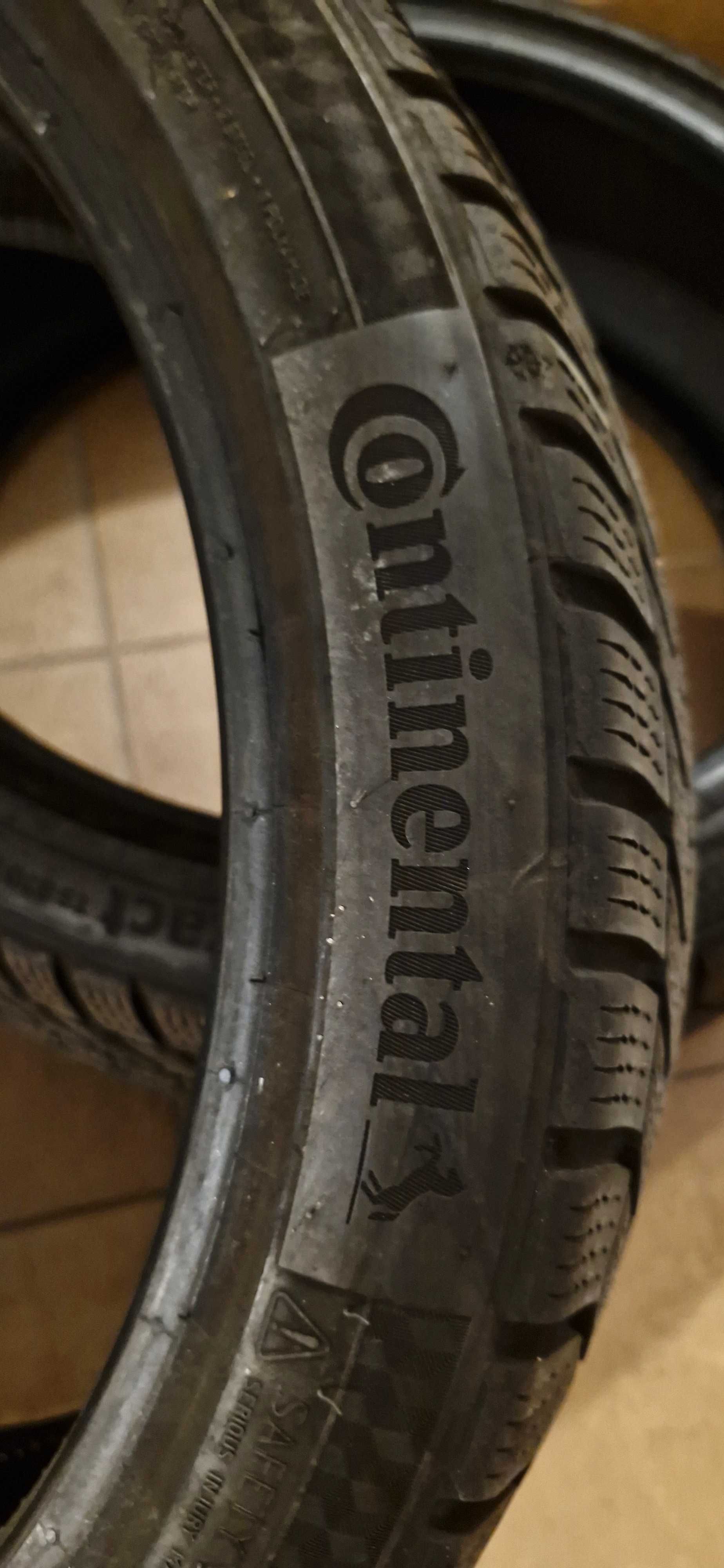 Opony zimowe prawie nowe Marki Continental