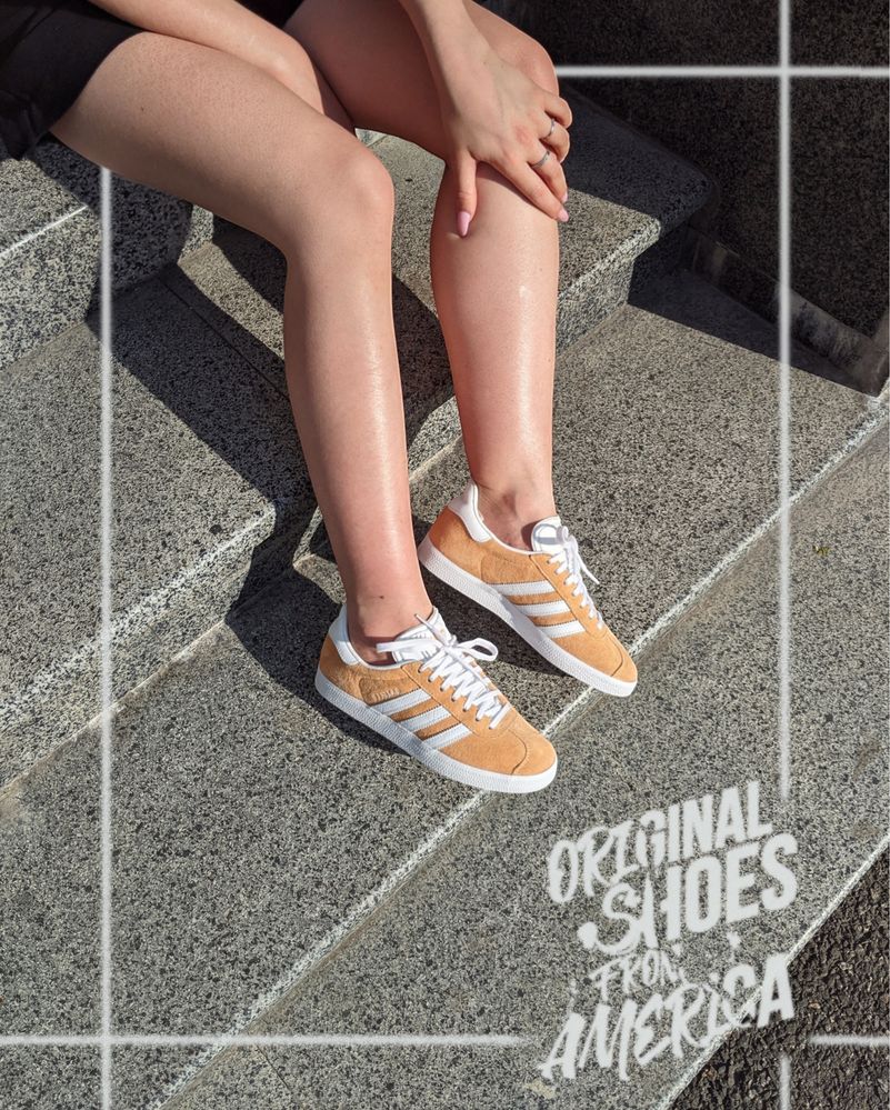 adidas Originals Gazelle Замшевые женские кроссовки р.37 Оригинал!