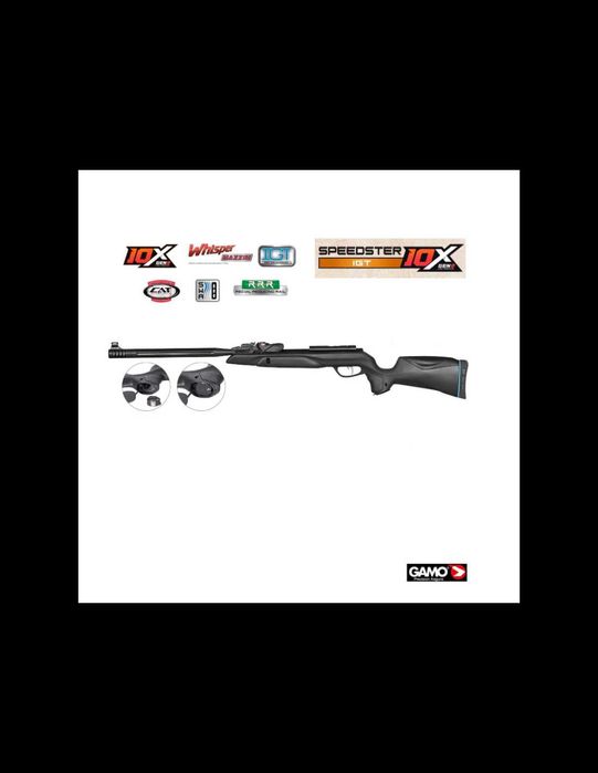 GAMO CARABINA PRESSÃO AR SPEEDSTER IGT 10X G2