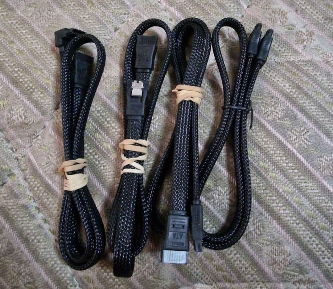 4 Cabos de Sata3 Preto