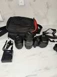 Kit Canon Eos 2000d + 18-55 IS STM + 75-300 DC STM