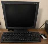 Monitor LG + teclado + rato- usado, em bom estado