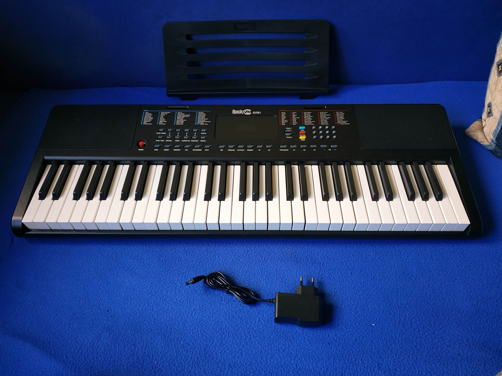 Keyboard pianino elektroniczne rockjam rj361