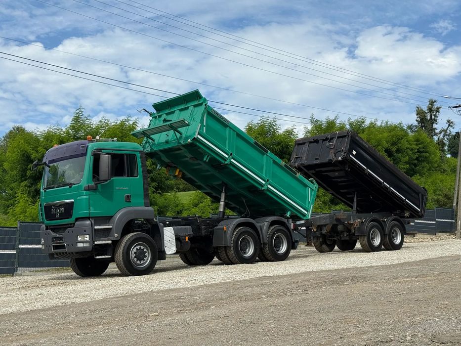 MAN * TGS 26.440 MAN  * Kiper / Wywrotka * 6x6 * Sprowadzona * Tandem Kiper Zestaw * Bordmatik * Stan Perfekcyjny