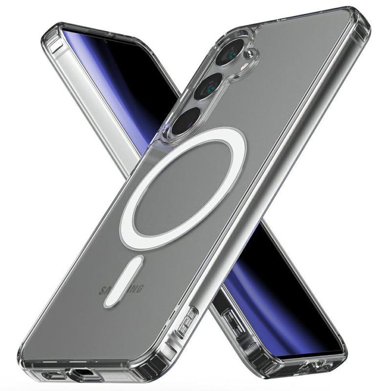 Mercury Etui Magsafe Jelhard Samsung  S25+ S936 Transparent