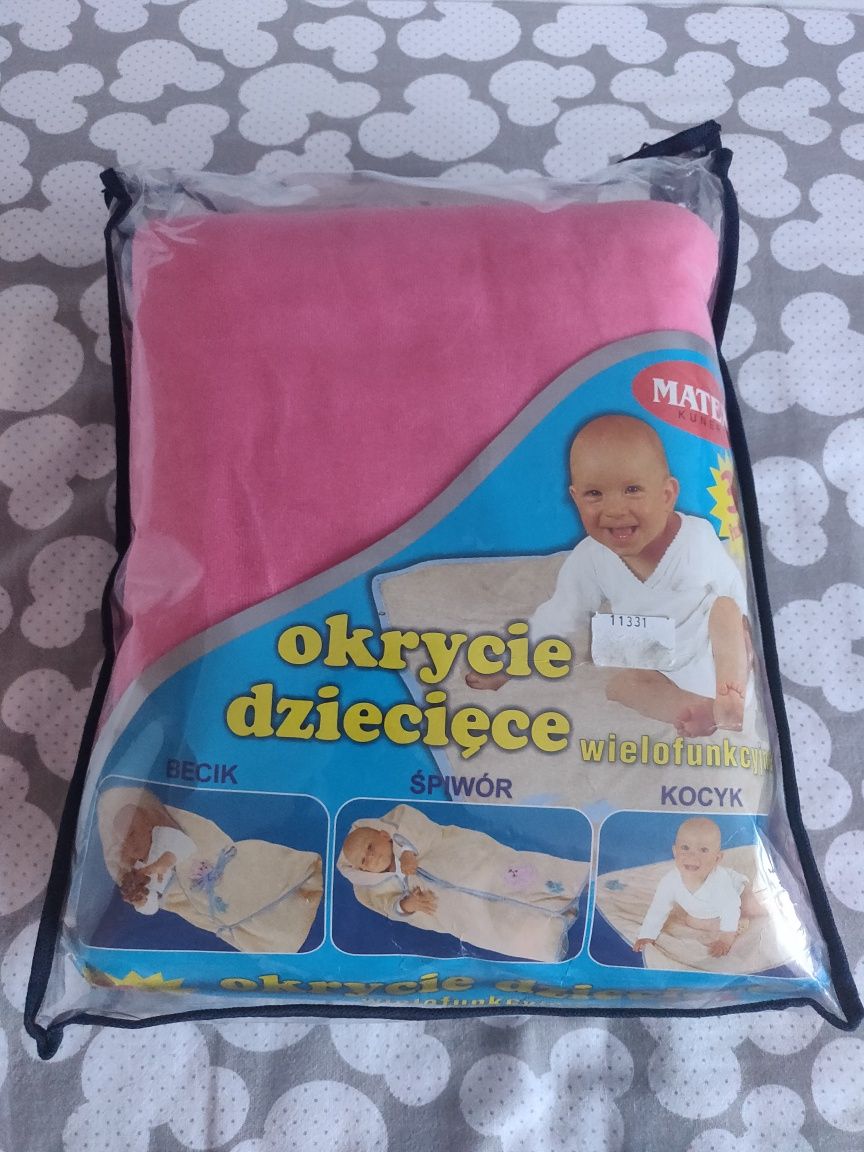 Wielofunkcyjne okrycie dziecięce