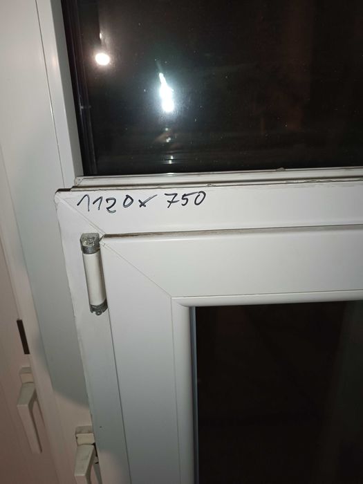 Okno plastikowe z demontażu