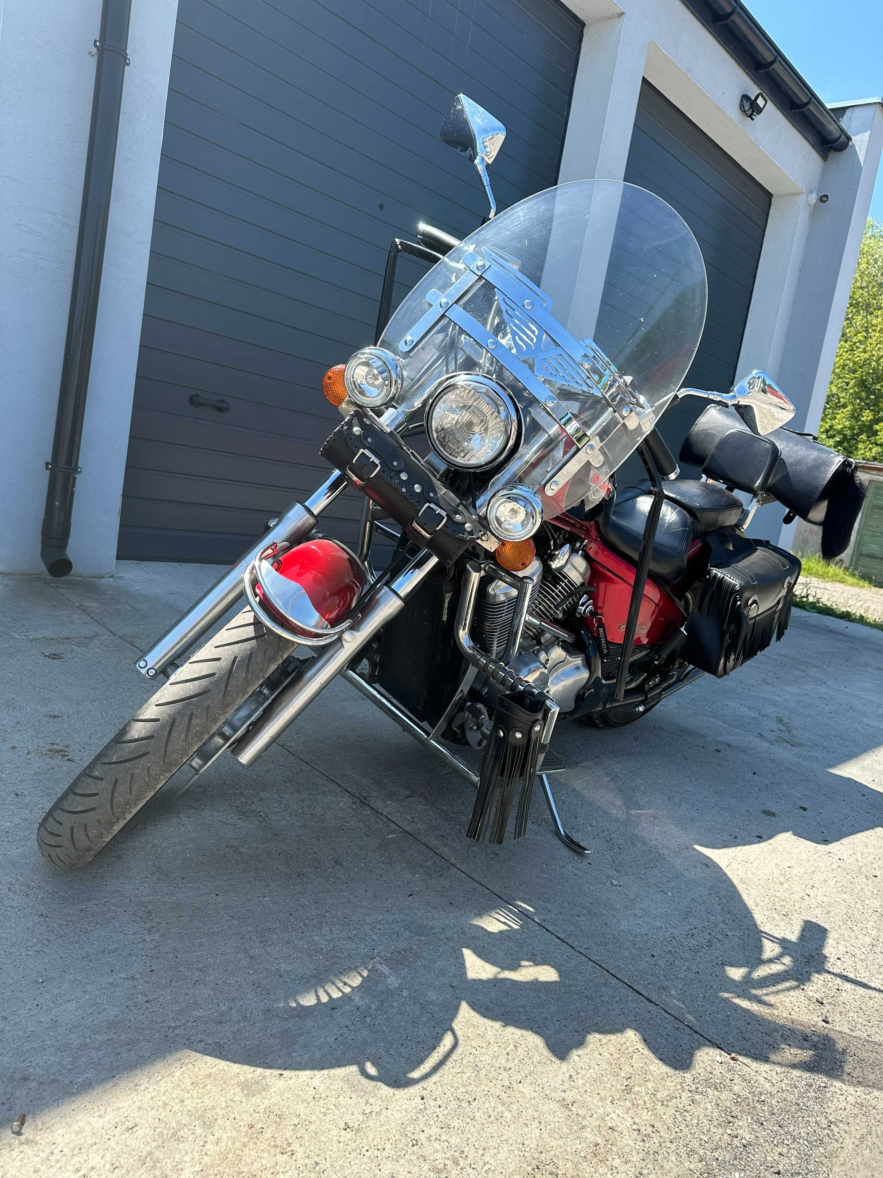 Honda Shadow 600cc  wraz z przyczepką. !