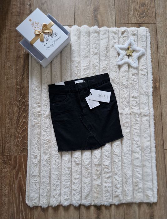 Spódniczka Name It denimowa mini czarna r 134