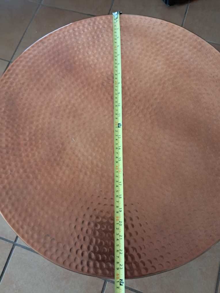 Stolik kawowy Orient II 60cm miedziany