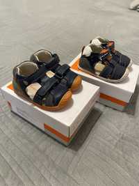 Шкіряні дитячі сандалі biomecanics сандали для двойни кожаные