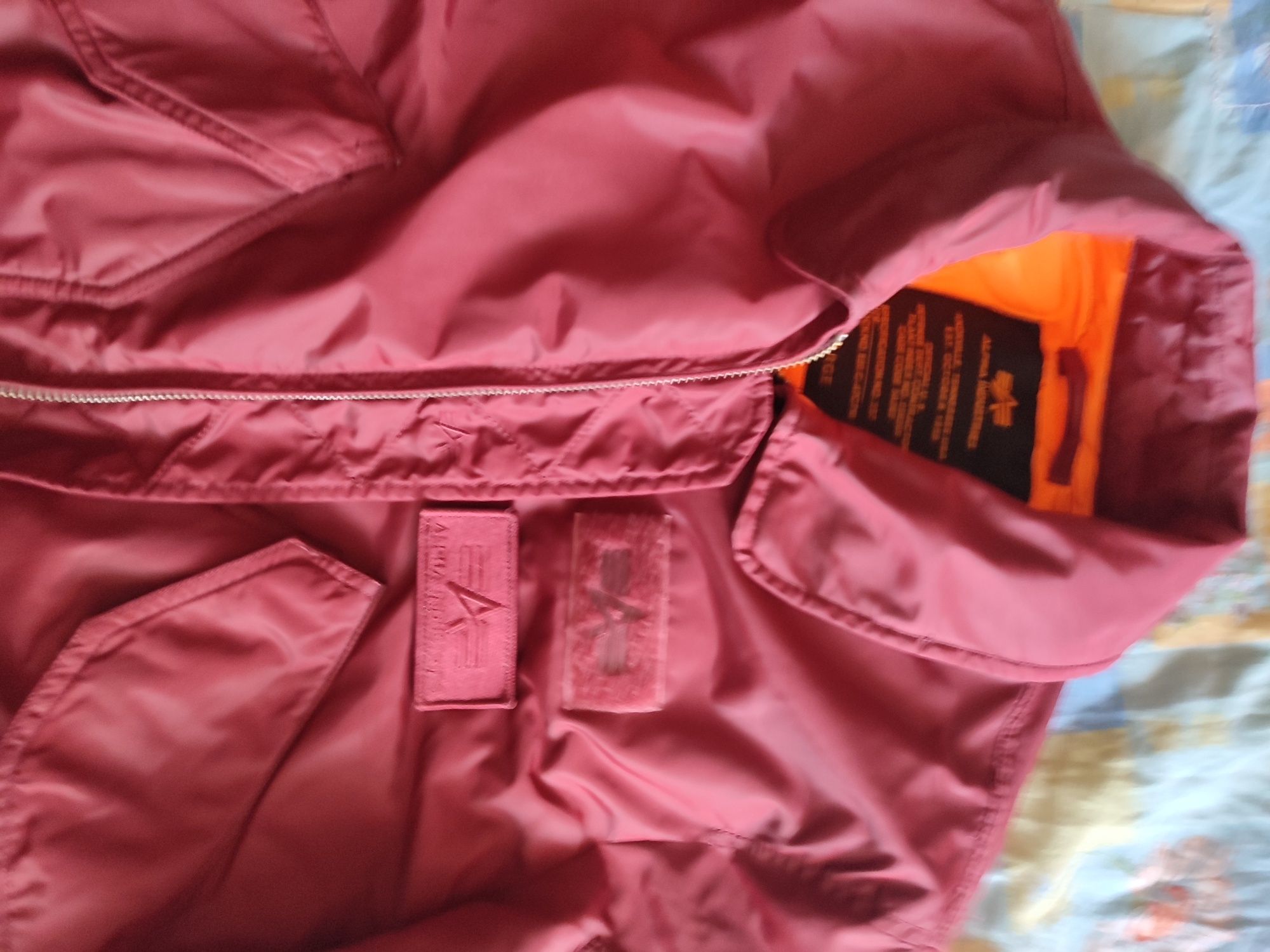 Бомбер alpha industries cwu 45 vf tt